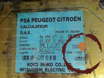 Calculateur direction assistee - CITROEN - 400688