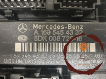 Platine fusible habitacle - MERCEDES