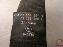 Ceinture AVG - OPEL - 13181455