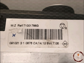 Commande de chauffage - RENAULT - 275101203R